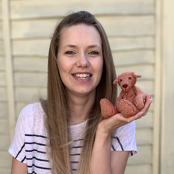 Katie Eggington with Cedric