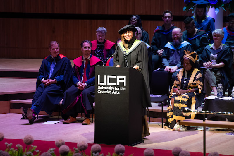 Her Royal Highness Princess Lamia Bint Majed AlSaud at graduation