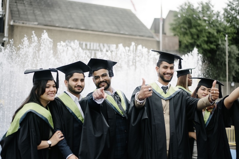 University for the Creative Arts graduation ceremony at Royal Festival Hall, London. Photo by Michelle Marshall